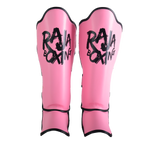 RAJA BOXING Lightweight Shin Guards V4 Pink thumbnail