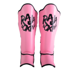 RAJA BOXING Lightweight Shin Guards V4 Pink thumbnail