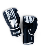 Mavinn Impact In Motion Boxing Gloves Black Silver