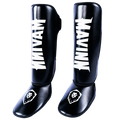 Mavinn Original Tribute Shin Guards in Black, front view