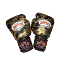 Thai Battle PU Leather Boxing Gloves, front view