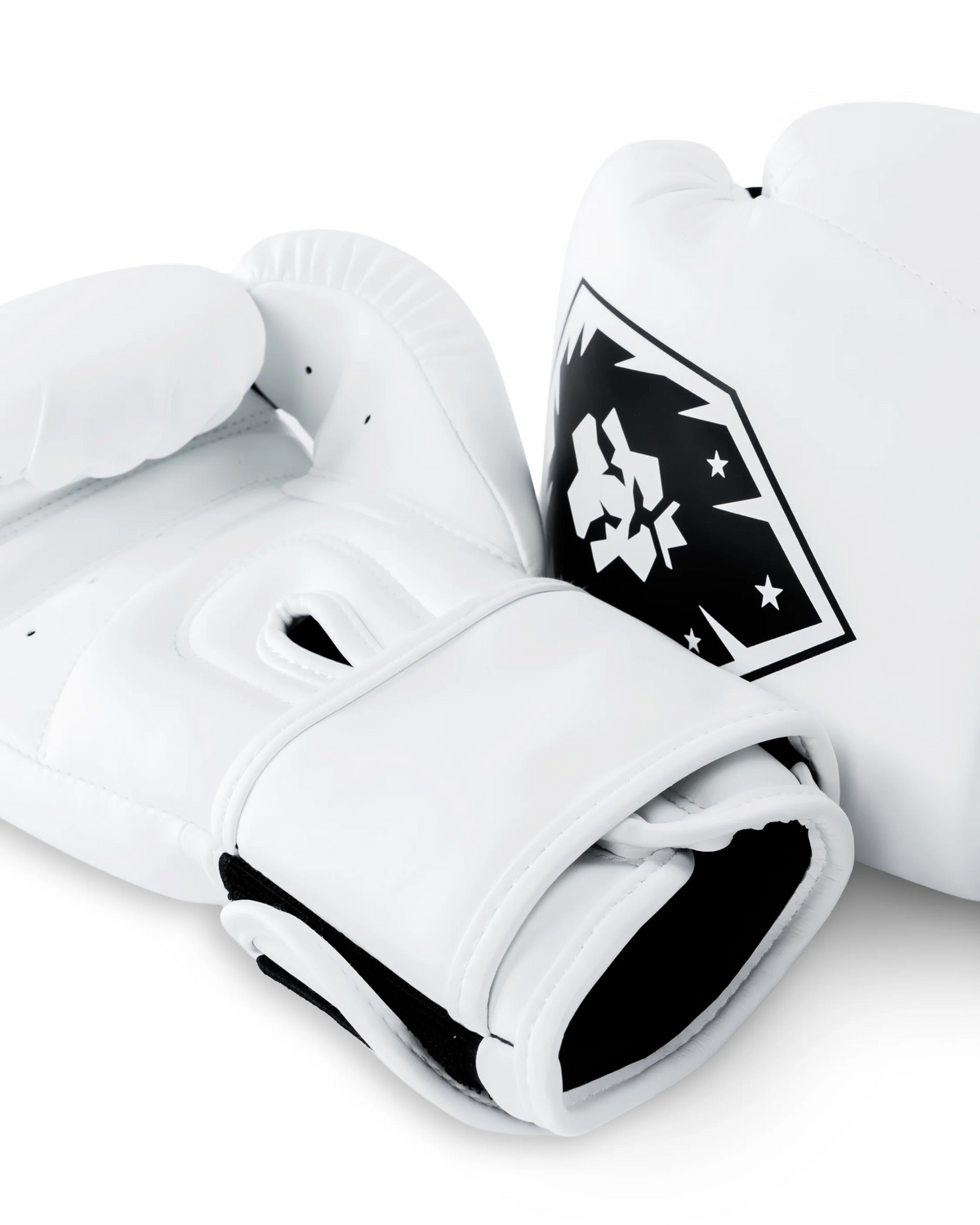 Mavinn Microfiber Boxing Gloves - Still In Grind (White) - Front view