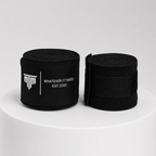 MTM 4.5M Hand Wraps in black, rolled up