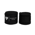 MTM 4.5M Hand Wraps in black, rolled up