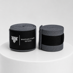 MTM 4.5M Hand Wraps in Grey, laid flat