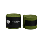 MTM 4.5M Hand Wraps in Khaki Green, rolled up