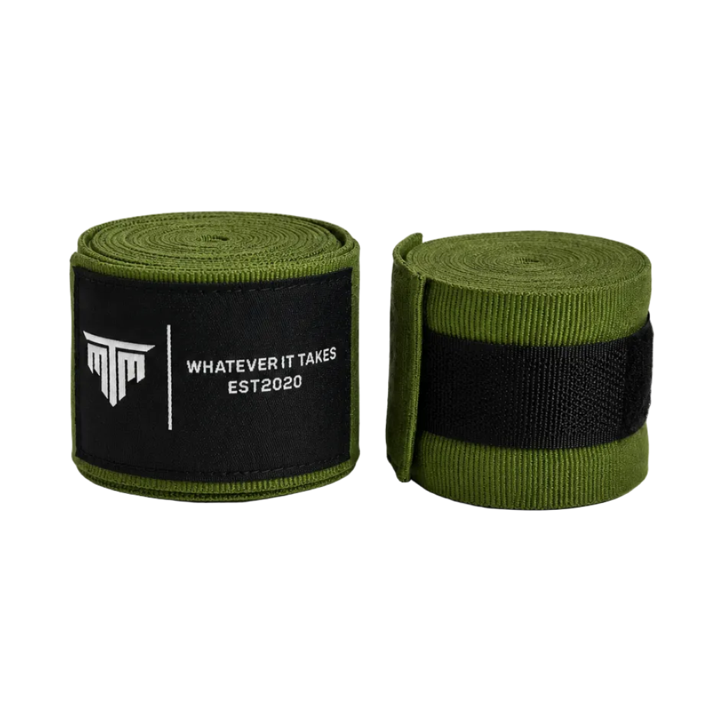 MTM 4.5M Hand Wraps - Khaki Green