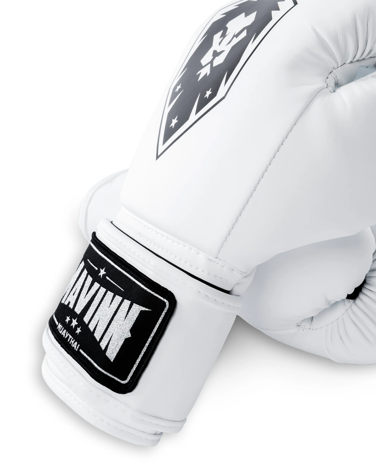 Mavinn Microfiber Boxing Gloves - Still In Grind (White) - Palm view