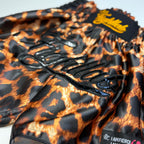 Fightlab Miss Leopard Print Thai Boxing Shorts front view
