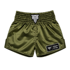 MTM Classic Muay Thai Shorts in Army Green