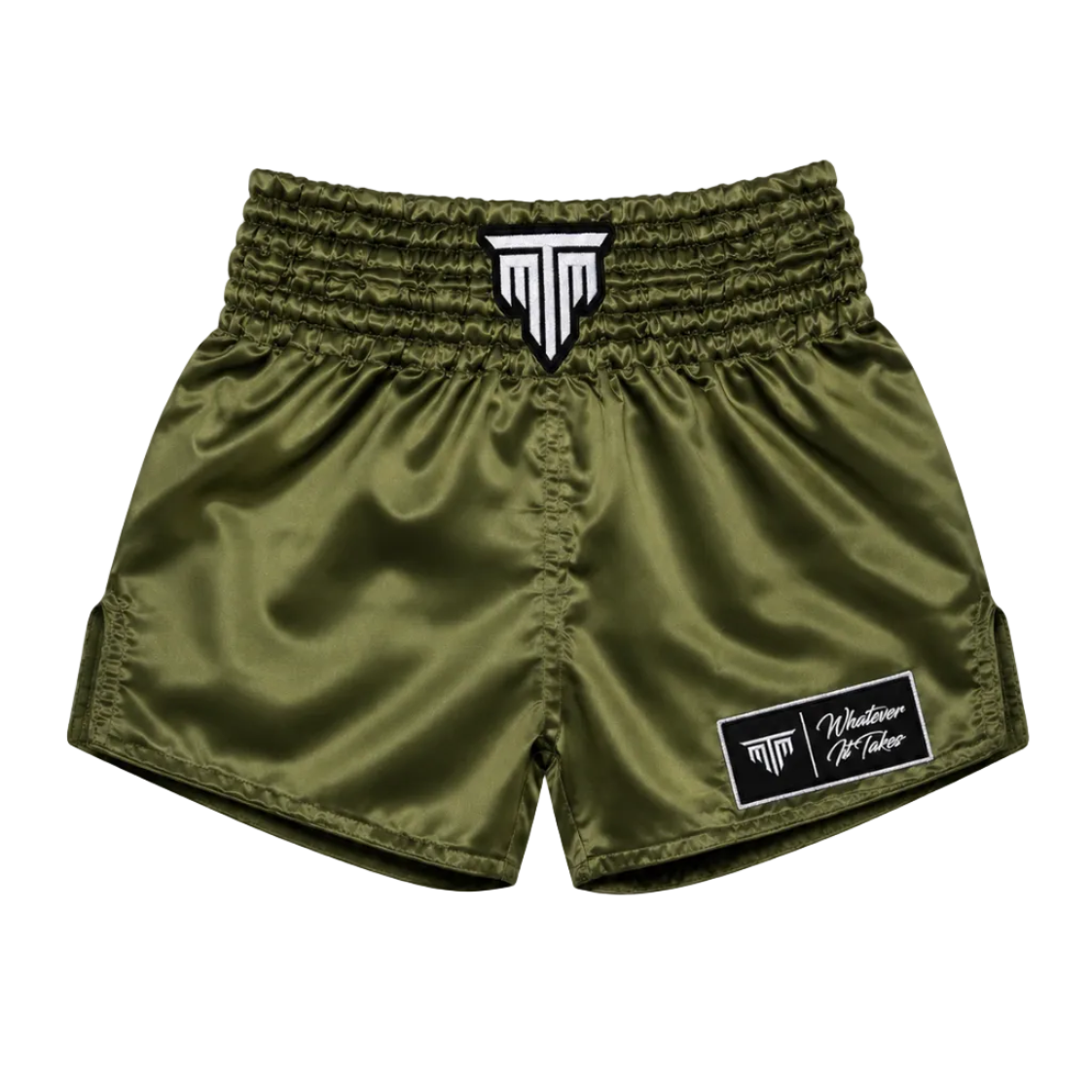 MTM Classic Muay Thai Shorts in Army Green