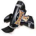 Close-up of Sandee Cool-Tec Boot Shinguards material and stitching detail