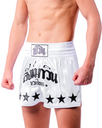 MAVINN Signature Series Muay Thai Shorts White