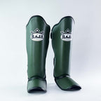 RAJA BOXING Lightweight Shin Guards Dark Green