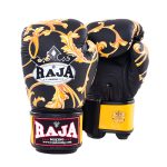 RAJA BOXING Shin Guards on a fighter