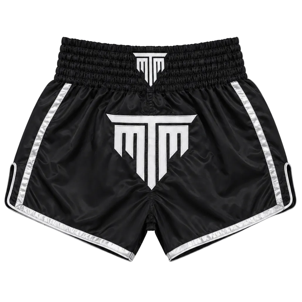MTM Essentials Muay Thai Shorts - Black