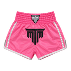 MTM Essentials Muay Thai Shorts Pink front view