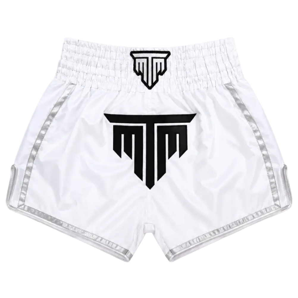 MTM Essentials Muay Thai Shorts - White
