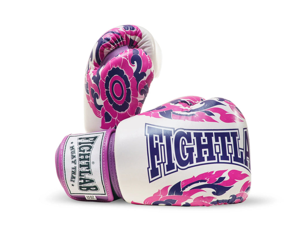 Fightlab Essence Of Thai Muay Thai Gloves, angled view