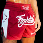 Fightlab Grit And Glory Thai Boxing Shorts Maroon side view
