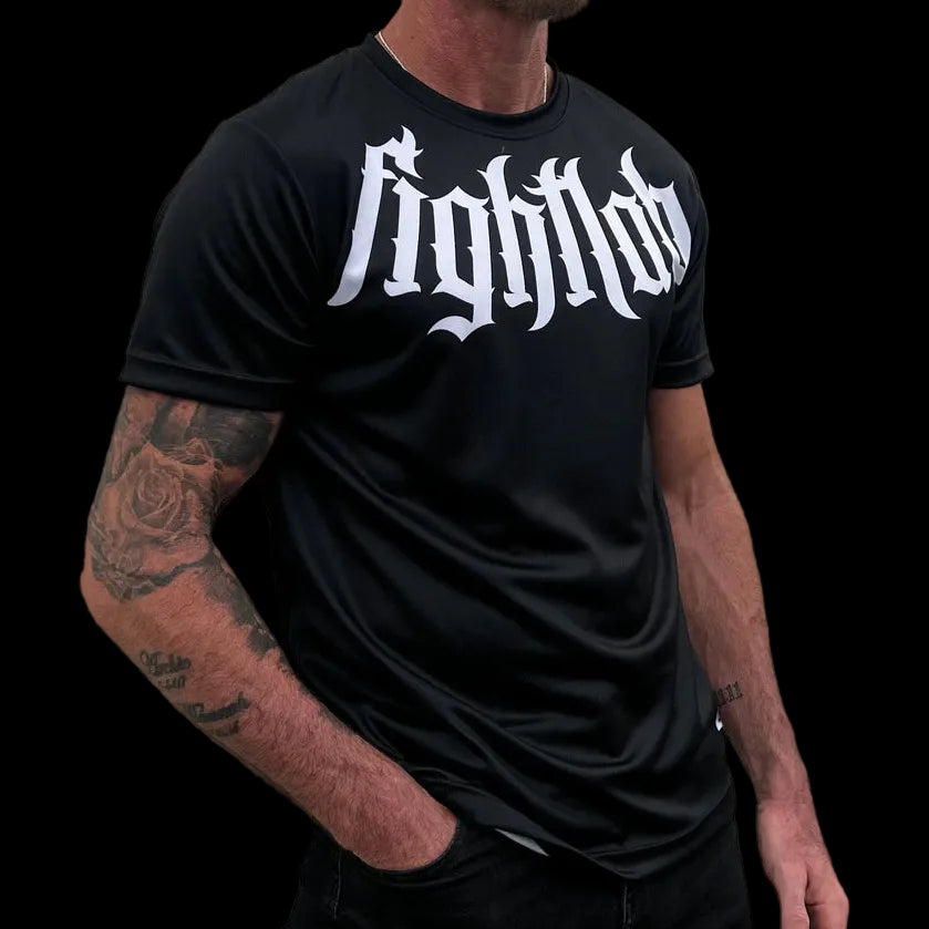 Fightlab Xplode Muay Thai T-Shirt Black front view