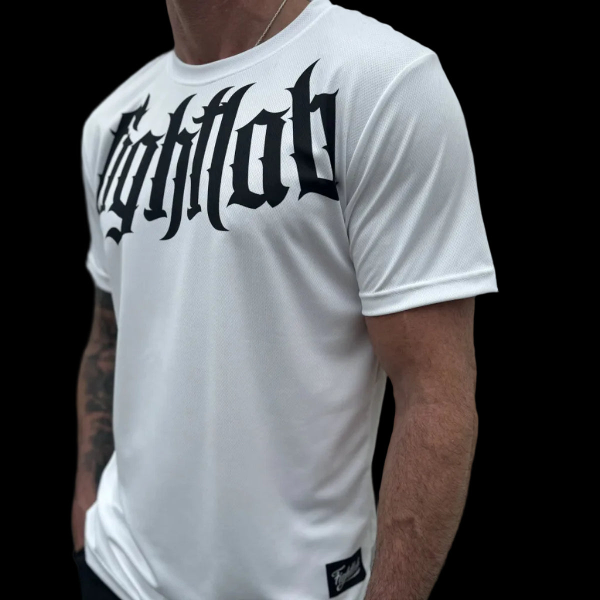 Fightlab Xplode Muay Thai T-Shirt White back view