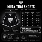MTM Essentials Shorts size guide chart