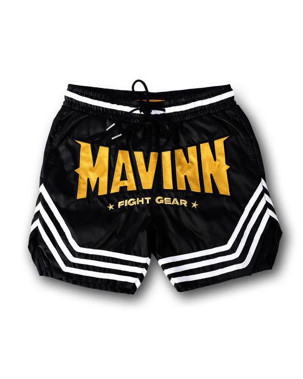 MAVINN Street Athletic Shorts in black and grey
