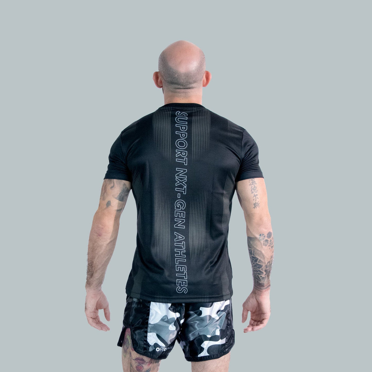 OG Fightwear Nxt-Gen Microfiber T-Shirt Black close up