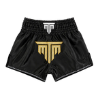 MTM Phantom Muay Thai Shorts in Gold, front view