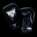 MTM Sport Pro X1 Velcro Boxing Gloves in black, front view