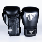 Inside view of MTM Sport Pro X1 Velcro Boxing Gloves, showing moisture-wicking lining