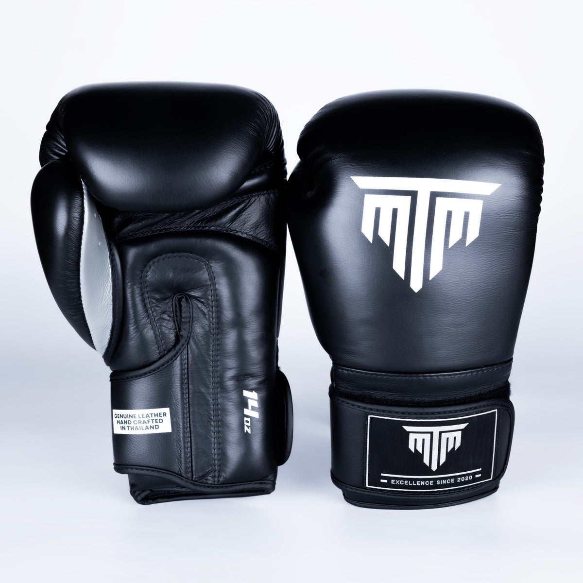 Inside view of MTM Sport Pro X1 Velcro Boxing Gloves, showing moisture-wicking lining