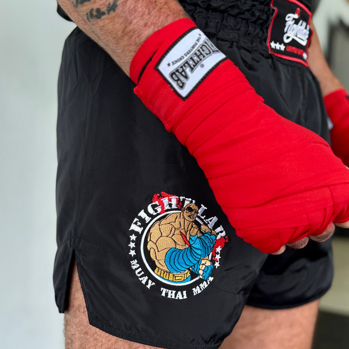 Fightlab Sagat Limited Edition Thai Boxing Shorts - Detail
