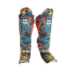 Raja Boxing Fancy Dragon Shin Guards