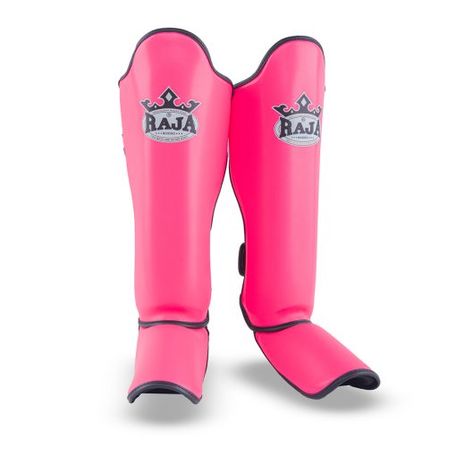 Raja Boxing Lightweight Shin Guards Pink