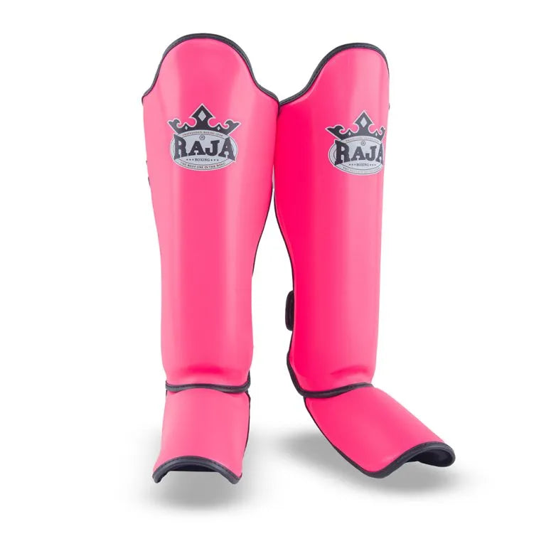 Raja Boxing Lightweight Shin Guards Pink