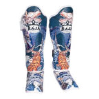 Raja Boxing Fancy Dragon Tiger Shin Guards