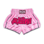 Raja Boxing RTB29-1 Muay Thai Shorts Light Pink