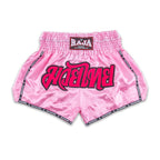 Raja Boxing RTB29-1 Muay Thai Shorts Light Pink