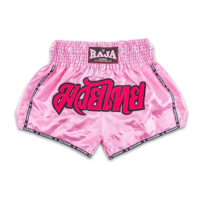 Raja Boxing RTB29-1 Muay Thai Shorts Light Pink