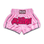 Raja Boxing RTB29-1 Muay Thai Shorts Light Pink