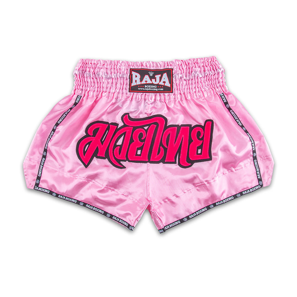 Raja Boxing RTB29-1 Muay Thai Shorts Light Pink