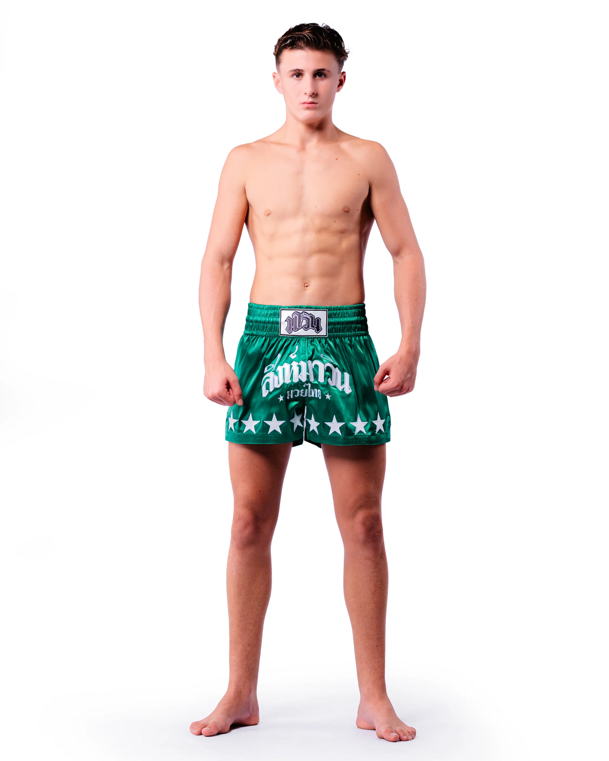 MAVINN Signature Series Muay Thai Shorts in action