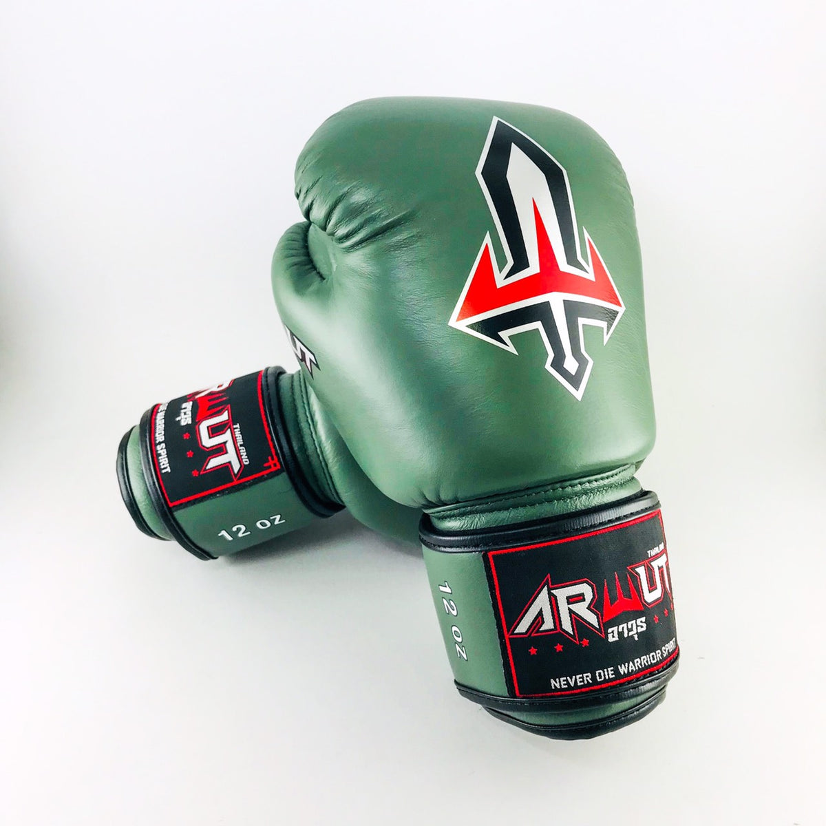 Arwut BG1 Boxing Gloves - Army Green - 8-16 oz | Muay Thai Gear