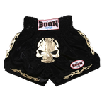 BOON Sport Black Skull Muay Thai Shorts