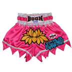 BOON Sport Pink Lotus Muay Thai Shorts