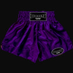 BOON Sport Plain Purple Muay Thai Shorts