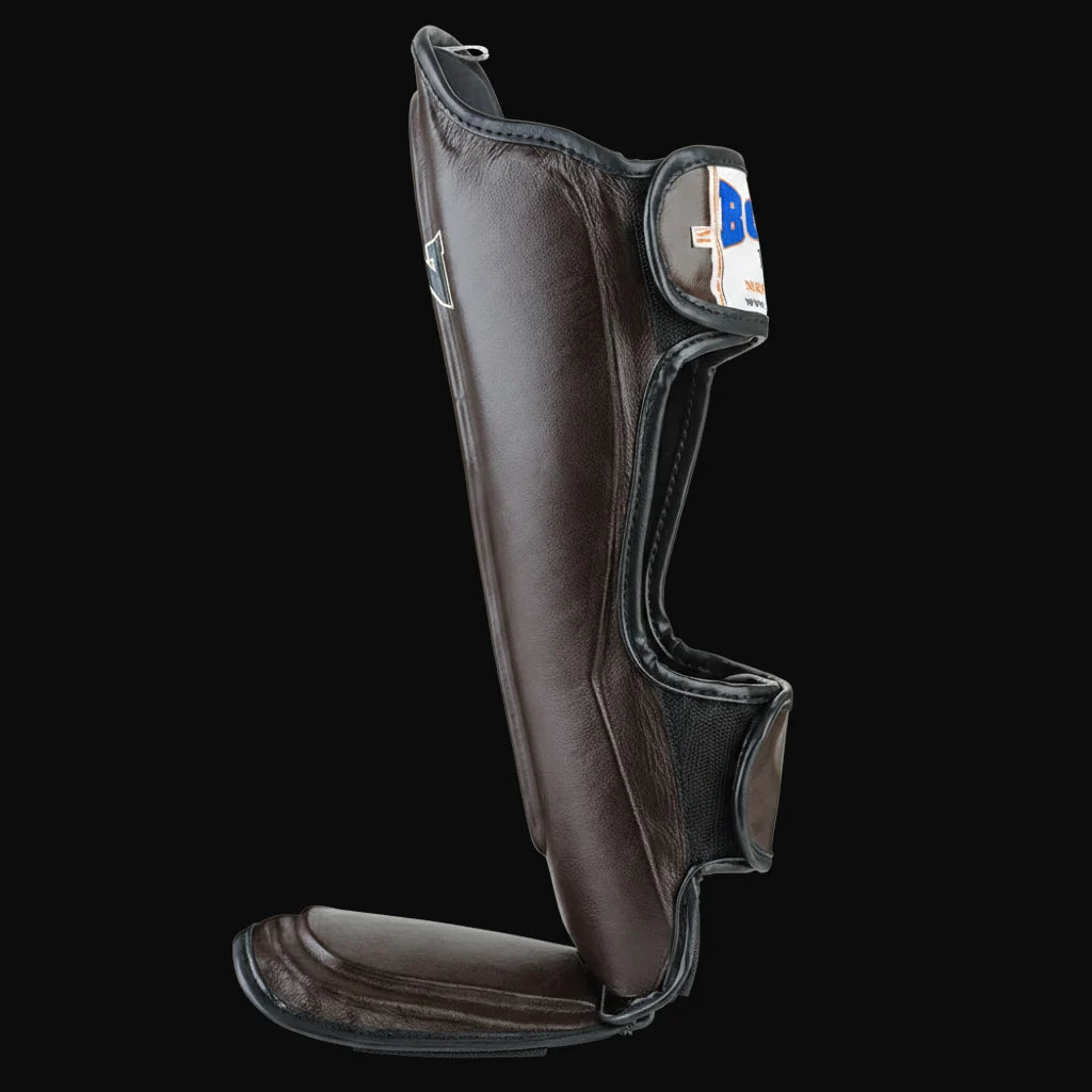 BOON Sport SPBR Shin Guards Brown
