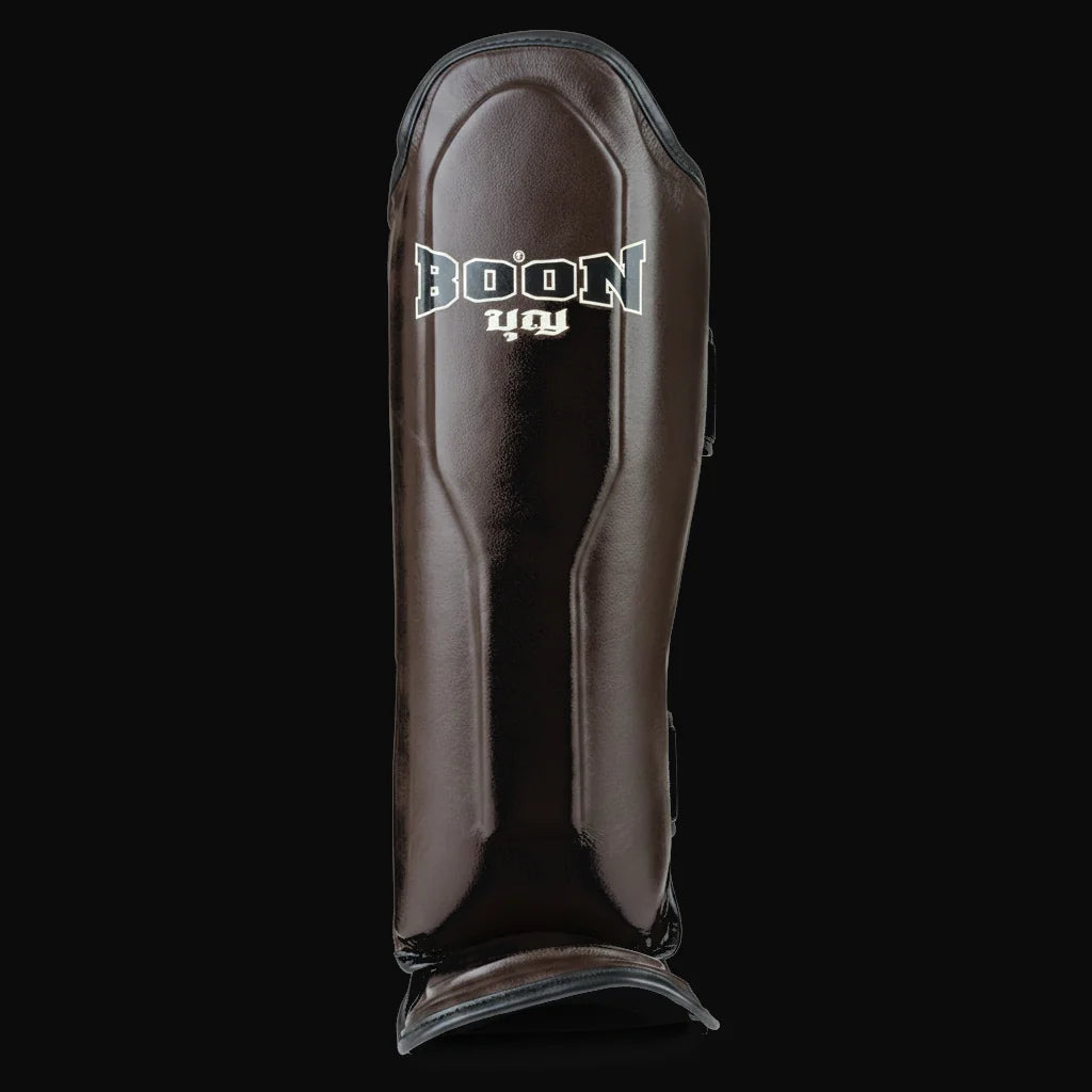 BOON Sport SPBR Shin Guards Brown